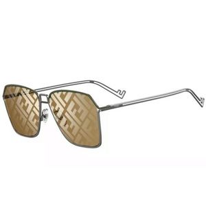 Fendi FF M0072/S 6LB/BF Brown Mirror Sunglasses